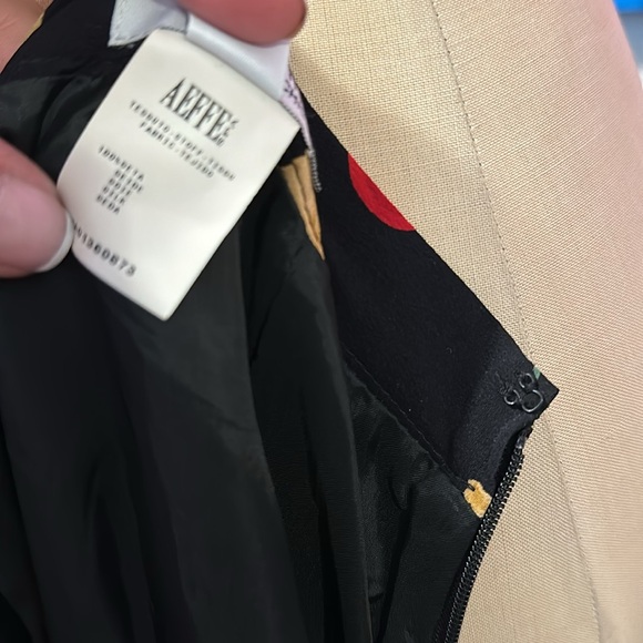 Moschino Cheap and Chic silk pasta skirt Rare. - Picture 11 of 11